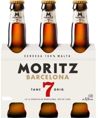 Moritz 7 6 x 33cl - Bodegas Costa - Cash Montseny