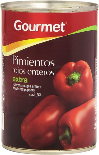 Pimientos rojos enteros Gourmet 250g
