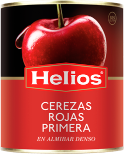 Cerezas rojas en almíbar Helios 1kg