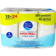 Paper higiènic Micaderm Maxi Roll 2 capes 12r