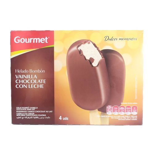 Gelat Bombó Vainilla-Xocolata amb llet Gourmet