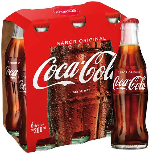 Coca Cola 6 x 200ml