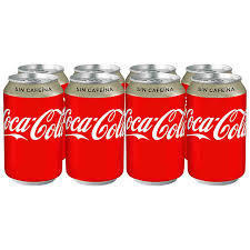 Coca Cola sin cafeína 8 x 33cl