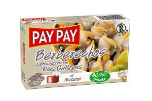Berberechos al natural Pay Pay 40/50 115g
