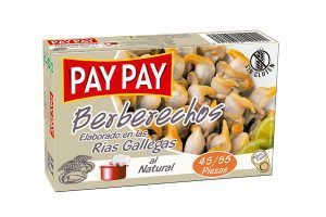 Berberechos al natural Pay Pay 45/55 115g