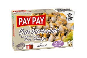 Berberechos al natural Pay Pay 55/65 115g