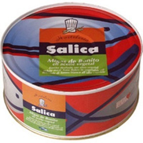 Migas de bonítol en oli vegetal Salica 900g