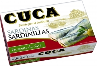 Sardinillas en aceite de oliva Cuca 90g