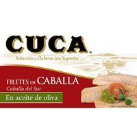 Filetes de caballa en aceite de oliva Cuca 85g