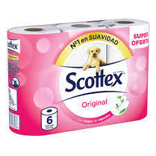 Papel higiénico Scottex 6r