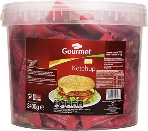 Ketchup Gourmet sobres 200x12g