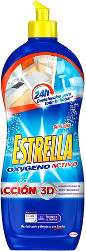 Desinfectante sin lejía Estrella Oxygeno Activo 1,25L