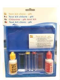 Kit test cloro-ph piscinas