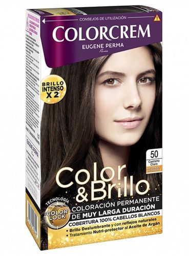 Tinte Colorcrem Nº50 Castaño Claro
